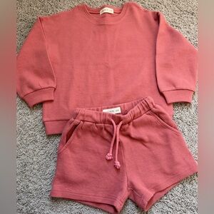 LAST CHANCE* Axel & Rose Waffle Knit Set 4/5T kids